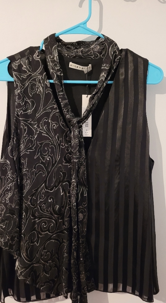alice + olivia blouse